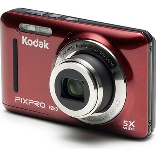 Kodak Pixpro Friendly Zoom FZ53 Kırmızı Dijital Fotoğraf Makinesi