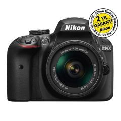 Nikon D3400 18-55 VR AF-P DSLR Fotoğraf Makinesi
