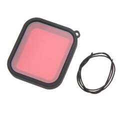 Gopro Hero 5 Sanger Housing İçin Kırmızı Filtre