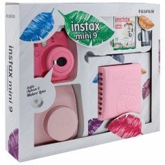 Fujifilm Instax Mini 9 Box Pembe Anlık Şipşak Kutulu Kit