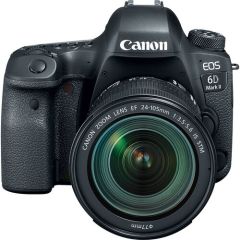 Canon EOS 6D Mark II 24-105 MM IS STM DSLR Fotoğraf Makinesi (Canon Eurasia Garantili)