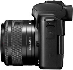 Canon EOS M50 + 15-45 MM IS STM Aynasız Fotoğraf Makinesi (Canon Eurasia Garantili)