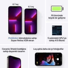 Apple iPhone 13 Pro Max 256 GB Mavi (Apple Türkiye Garantili)
