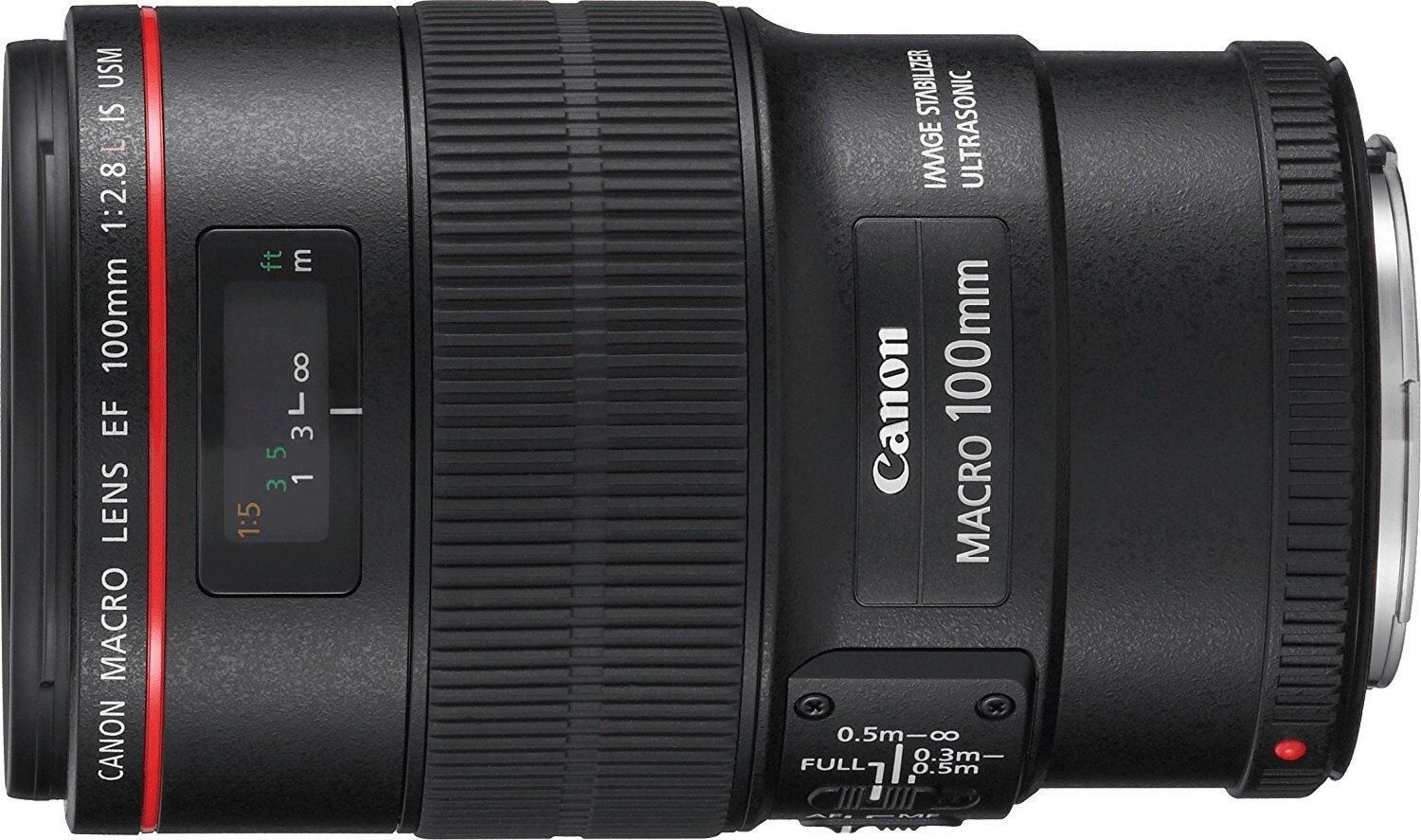 Canon EF 100mm F/2.8L Macro IS USM Lens (Canon Eurasia Garantili)