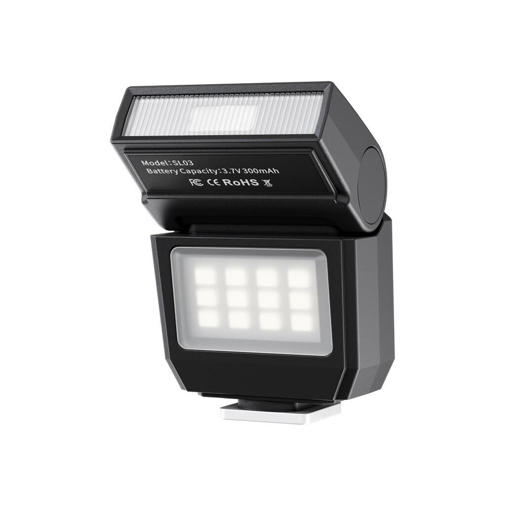 Ulanzi SL03 Spark Lite Fotoğraf Makinesi Flaş Siyah - L200