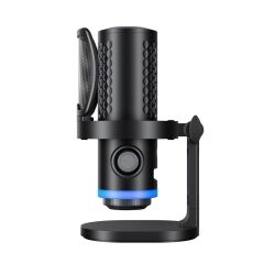 BOYA CastMic G40B RGB Aydınlatmalı Gürültü Engellemeli USB Mikrofon ve Boom Arm Set