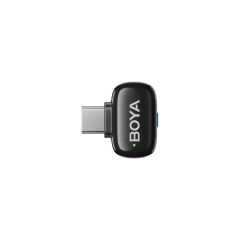 BOYA Mini 2 AI Kablosuz Yaka Mikrofonu Type-C Mat Siyah - SKU02