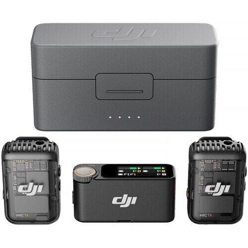 DJI Mic 2 Wireless 2 Kişilik Kompakt Mikrofon Kiti  -Karfo Karacasulu Garanti