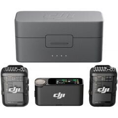 DJI Mic 2 Wireless 2 Kişilik Kompakt Mikrofon Kiti  -Karfo Karacasulu Garanti