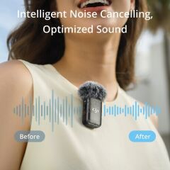DJI Mic 2 Wireless 2 Kişilik Kompakt Mikrofon Kiti  -Karfo Karacasulu Garanti