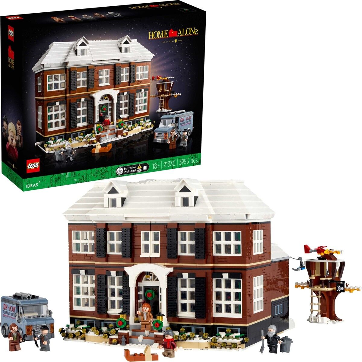 LEGO® Ideas Home Alone 21330 - Yetişkinler için Model Yapım Seti (3955 Parça)