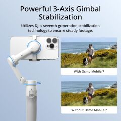 DJI Osmo Mobile 7 Gimbal - DJI Türkiye Garantili