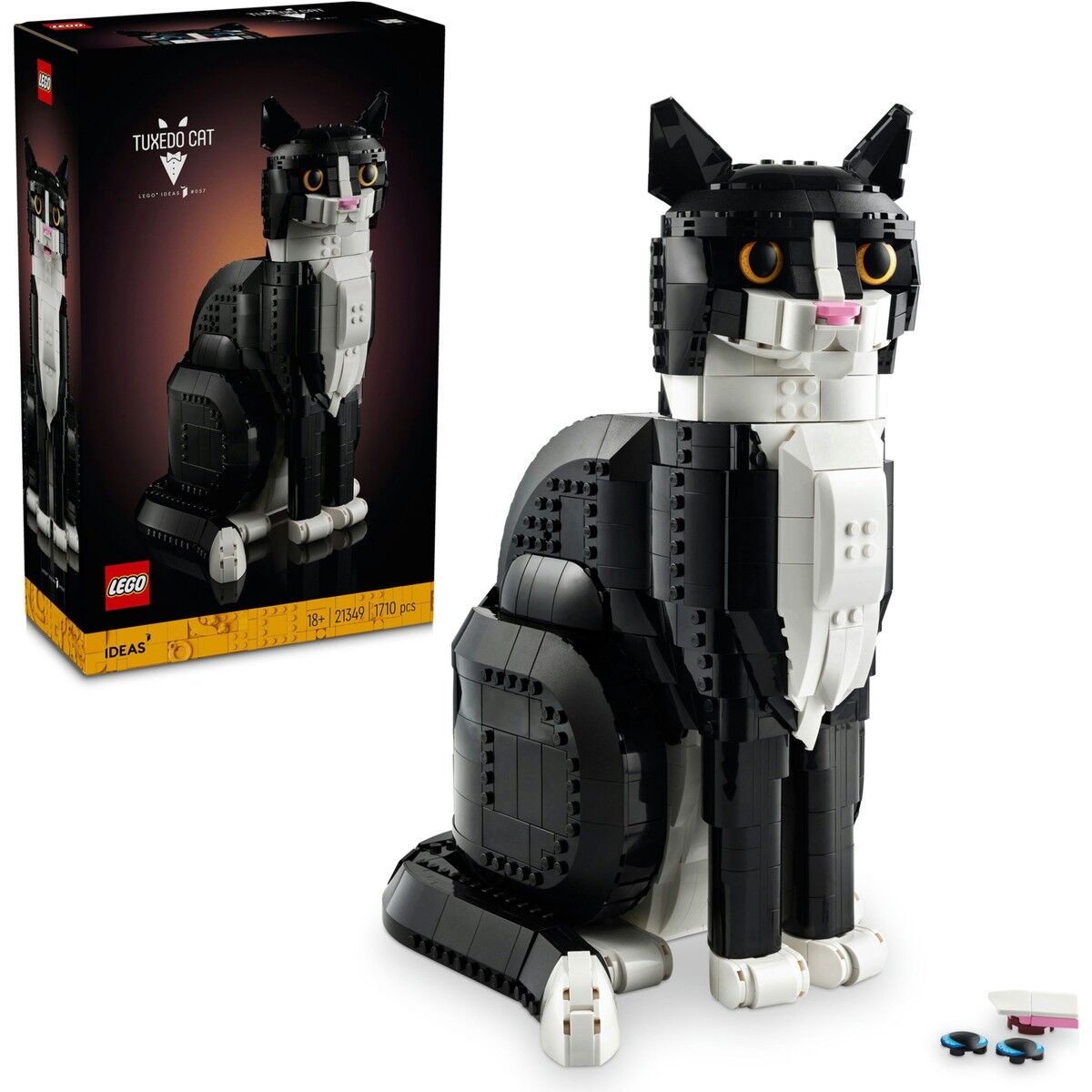 LEGO® Ideas Smokinli Kedi 21349 - Yetişkinler için Model Yapım Seti (1