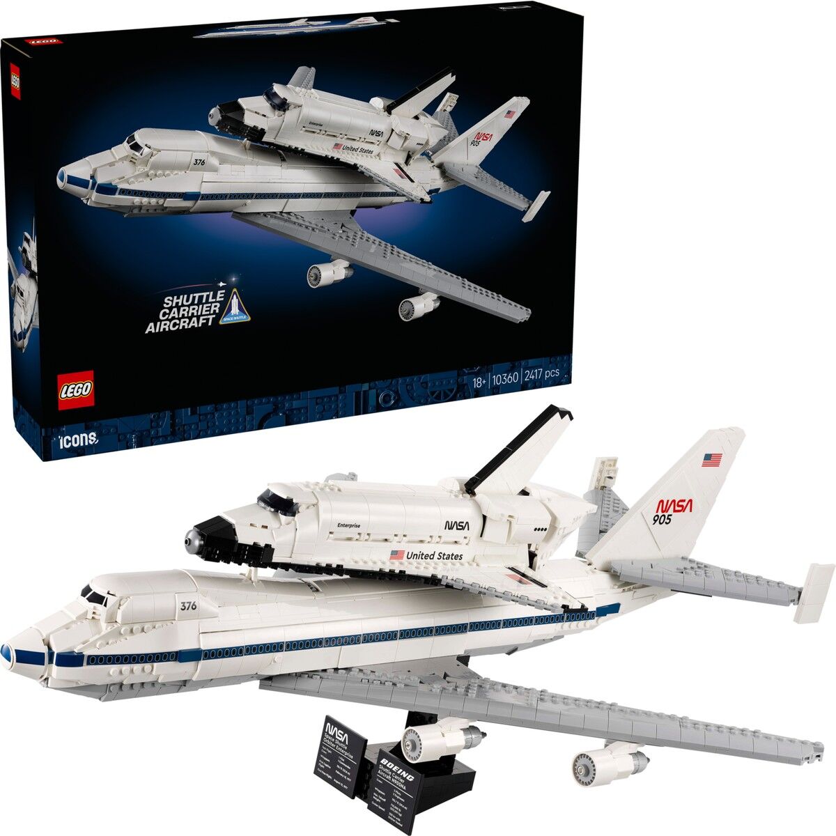 LEGO® 10360 Lego Icons Mekik Taşıma Uçağı