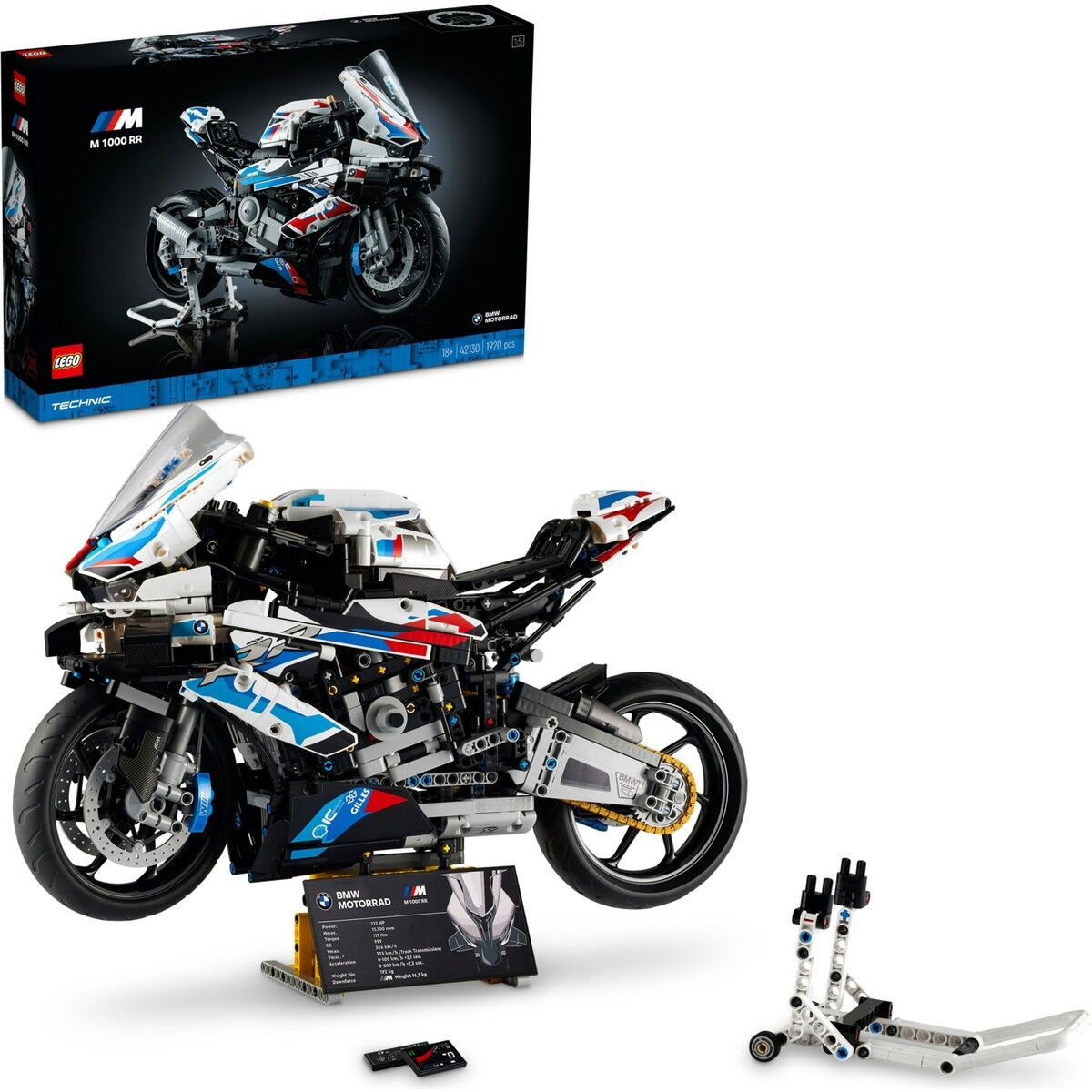 LEGO® Technic BMW M 1000 RR 42130 - Yetişkinler için Koleksiyonluk Yar
