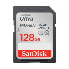 Sandisk Ultra 128GB 140MB/S Sdhc/sdxc Class 10 Uhs-I Hafıza Kartı SDSDUNB-128G-GN6IN
