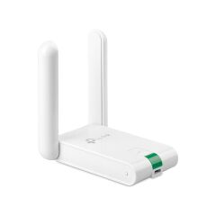 TP-Link TL-WN822N | Wi-Fi 4 USB Adaptör | 300 Mbps | Çift Harici Anten ile Yüksek Çekim Gücü | USB Kablo (1.5m) | WPS Butonu |