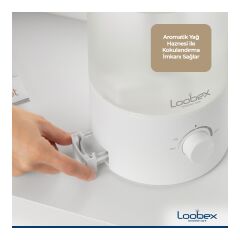 Loobex Hava Nemlendirici Buhar Makinesi ME-3140