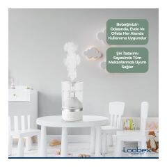 Loobex Sıcak Soğuk Otomatik Hava Nemlendirici Buhar Makinesi ME-500Q