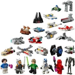 LEGO® Star Wars™ 2024 Yılbaşı Takvimi 75395 - 6 Yaş ve Üzeri Çocuklar Için Inşa Edilebilen Yılbaşı Temalı Yaratıcı Oyuncak Yapım Seti (368 Parça)