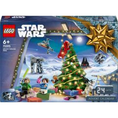 LEGO® Star Wars™ 2024 Yılbaşı Takvimi 75395 - 6 Yaş ve Üzeri Çocuklar Için Inşa Edilebilen Yılbaşı Temalı Yaratıcı Oyuncak Yapım Seti (368 Parça)