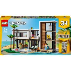 LEGO ® Creator 3’ü 1 Arada Modern Ev 31153 - 9 Yaş & Üzeri Çocuklar için Yaratıcı Oyuncak Yapım Seti (939 Parça)