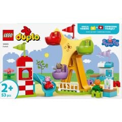 LEGO® DUPLO® Lunapark 10453 - 2 Yaş & Üzeri Çocuklar için Eğitici Oyuncak Yapım Seti (53 Parça)