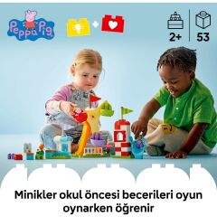 LEGO® DUPLO® Lunapark 10453 - 2 Yaş & Üzeri Çocuklar için Eğitici Oyuncak Yapım Seti (53 Parça)