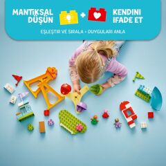 LEGO® DUPLO® Lunapark 10453 - 2 Yaş & Üzeri Çocuklar için Eğitici Oyuncak Yapım Seti (53 Parça)