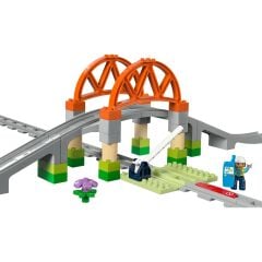 LEGO ® DUPLO® Tren Köprüsü ve Rayları Ek Macera Seti 10426 - 2 Yaş & Üzeri Çocuklar için Eğitici Oyuncak Yapım Seti (42 Parça)