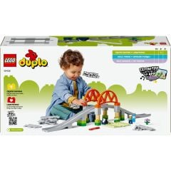 LEGO ® DUPLO® Tren Köprüsü ve Rayları Ek Macera Seti 10426 - 2 Yaş & Üzeri Çocuklar için Eğitici Oyuncak Yapım Seti (42 Parça)