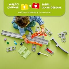 LEGO ® DUPLO® Tren Köprüsü ve Rayları Ek Macera Seti 10426 - 2 Yaş & Üzeri Çocuklar için Eğitici Oyuncak Yapım Seti (42 Parça)