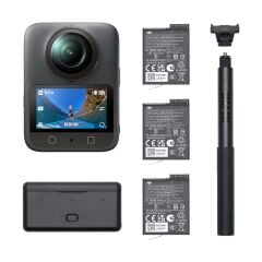 DJI Osmo 360 Aksiyon Kamerası Adventure Combo ( 2 Yıl Djı Türkiye Garantili)