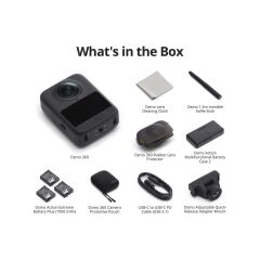DJI Osmo 360 Aksiyon Kamerası Adventure Combo ( 2 Yıl Djı Türkiye Garantili)