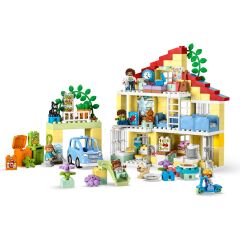 LEGO ® DUPLO® 3’ü 1 Arada Aile Evi 10994 - 3 Yaş & Üzeri Çocuklar için Eğitici Oyuncak Yapım Seti (218 Parça)