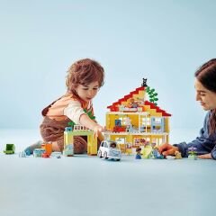 LEGO ® DUPLO® 3’ü 1 Arada Aile Evi 10994 - 3 Yaş & Üzeri Çocuklar için Eğitici Oyuncak Yapım Seti (218 Parça)