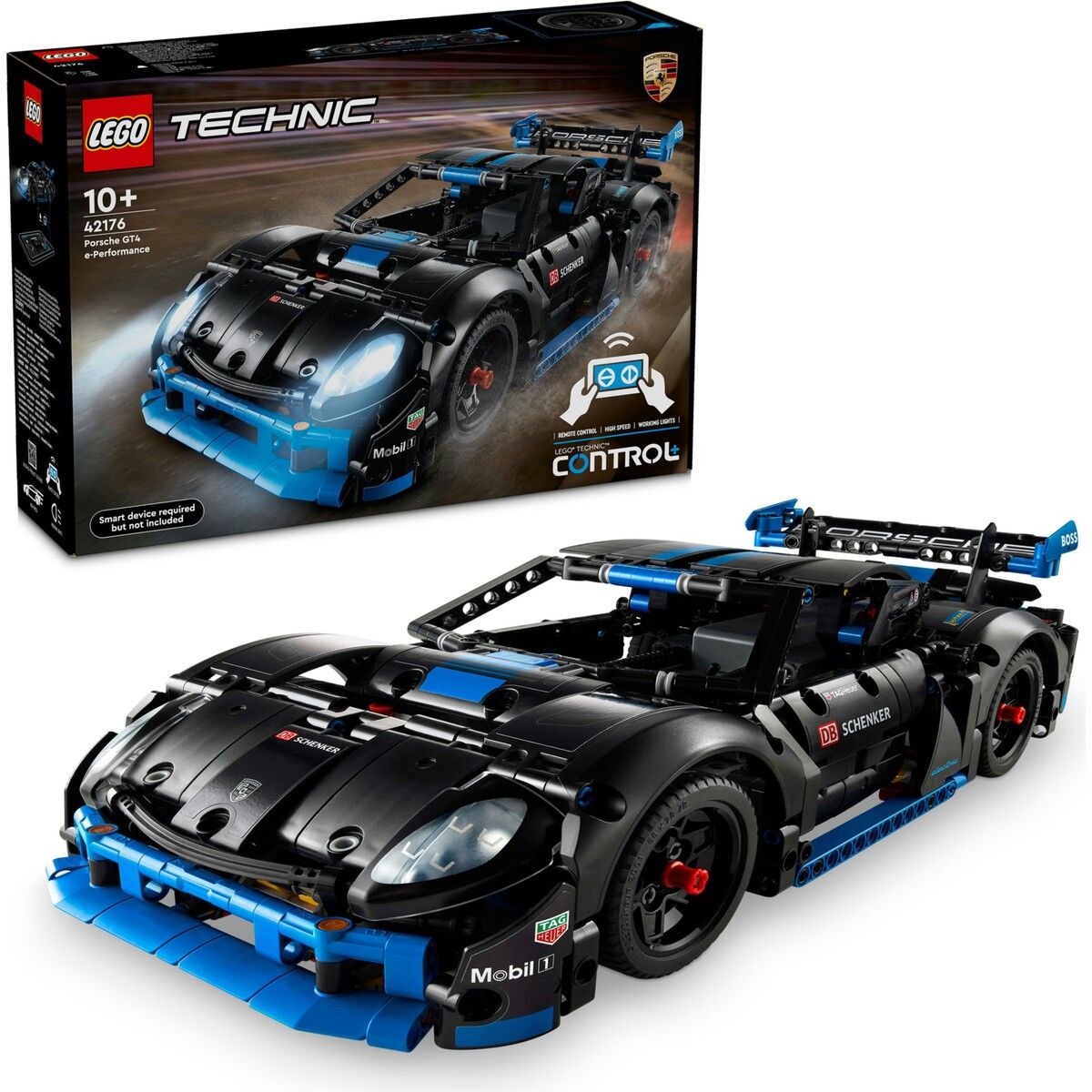 LEGO ® Technic Porsche GT4 e-Performance Yarış Arabası 42176 - 10 Yaş & Üzeri Çocuklar için Oyuncak Yapım Seti (834 P)