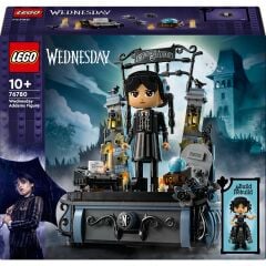 LEGO® Wednesday Addams Figürü 76780 – 10 Yaş ve Üzeri Çocuklar için Koleksiyonluk Oyuncak Yapım Seti (702 Parça)