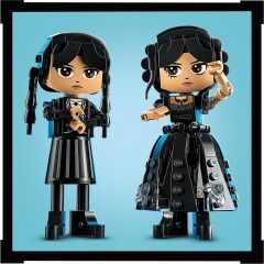 LEGO® Wednesday Addams Figürü 76780 – 10 Yaş ve Üzeri Çocuklar için Koleksiyonluk Oyuncak Yapım Seti (702 Parça)