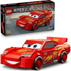 LEGO ® Speed Champions | Şimşek McQueen 77255 - 9 Yaş ve Üzeri Çocuklar için Disney Pixar Arabalar Temalı Oyuncak Yapım Seti (270 Parça)