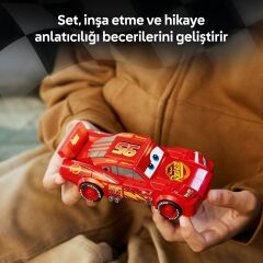 LEGO ® Speed Champions | Şimşek McQueen 77255 - 9 Yaş ve Üzeri Çocuklar için Disney Pixar Arabalar Temalı Oyuncak Yapım Seti (270 Parça)
