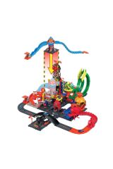 HOT WHEELS Wreck & Ride Gorilla Düşman Yaratıklar Oyun Seti ve 1 adet oyuncak araba HDR30