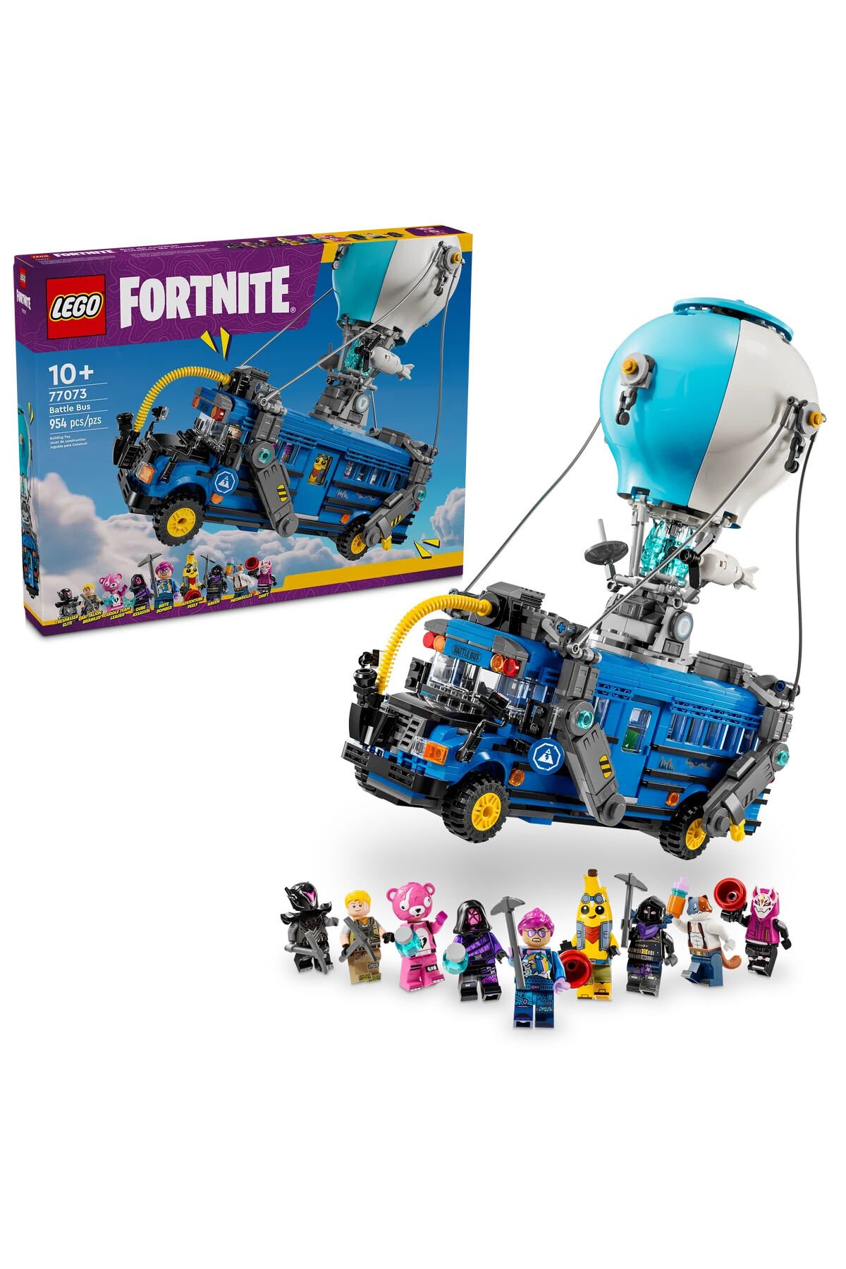LEGO ® Fortnite® Savaş Otobüsü 77073 - 10 Yaş & Üzeri Video Oyunu Seven Çocuklar için Yaratıcı Oyuncak Yapım Seti (954 Parça)