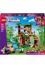 LEGO ® Friends Panda Barınağı Hayvan Bakımı 42648 - 7+ için 2 Mini Bebek ve 3 Panda Figürü İçeren Oyuncak Yapım Seti (243 Parça)