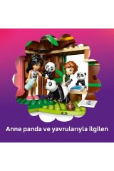 LEGO ® Friends Panda Barınağı Hayvan Bakımı 42648 - 7+ için 2 Mini Bebek ve 3 Panda Figürü İçeren Oyuncak Yapım Seti (243 Parça)