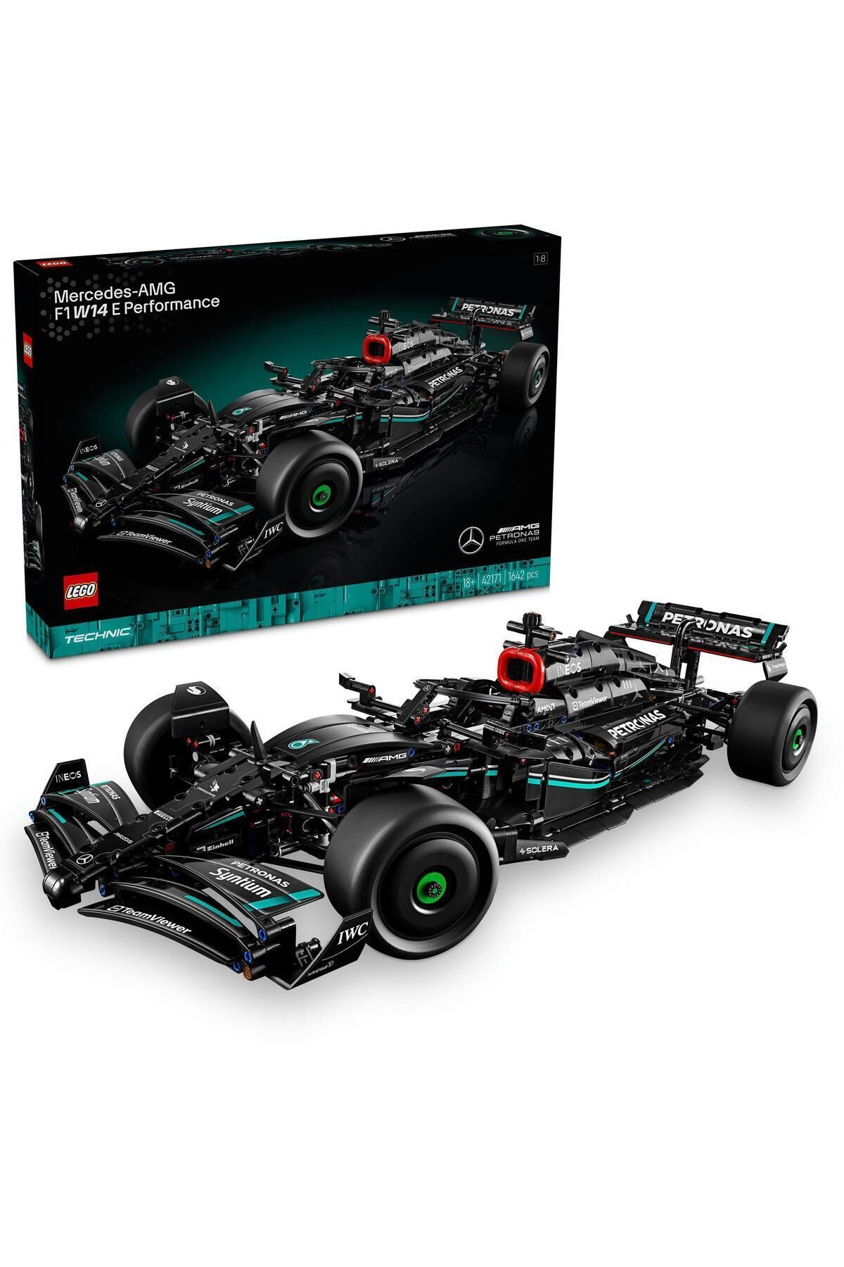 LEGO ® Technic Mercedes-AMG F1 W14 E Performance 42171 - Yetişkinler için Koleksiyonluk Yaratıcı Model Yapım Seti (1643 Pr)