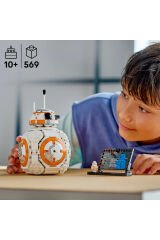 LEGO ® Star Wars™ BB-8™ Astromech Droidi 75452 - 10 Yaş ve Üzeri Çocuklar için Koleksiyonluk Sergileme Modeli Yapım Seti (569 Parça)