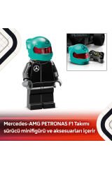 LEGO ® Speed Champions Mercedes-AMG F1® W15 Yarış Arabası 77244 - 10 Yaş & Üzeri Çocuklar için Oyuncak Model Yapım Seti (267 P)