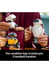 LEGO ® | Disney ve Pixar Wall-E ve Eve 43279 – Film Sever Yetişkinler