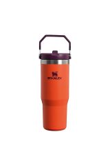Stanley The IceFlow Flip Straw Pipetli Termos Bardak 0,89 LT -Turuncu